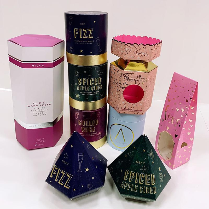 京山化妆品包装盒、异形包装盒、异形礼盒、异形纸盒定制印刷